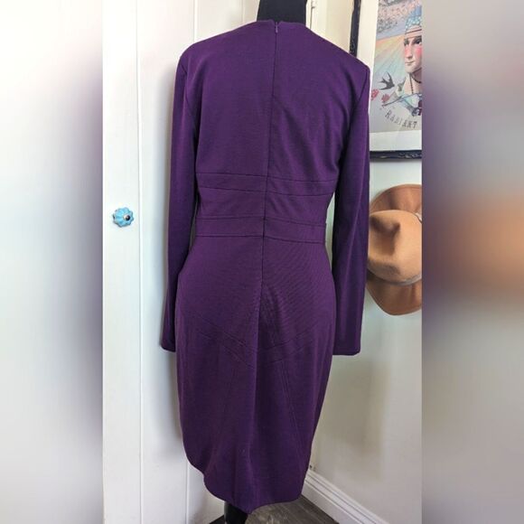 Zac Posen Z Spoke Dress 8 Whimsigoth Quiet Luxury Cocktail Preppy Classic Chic - Picture 6 of 10